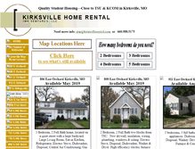 Tablet Screenshot of kirksvillerental.com